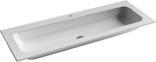 Раковина Sancos Element 120 см белая - фото 5