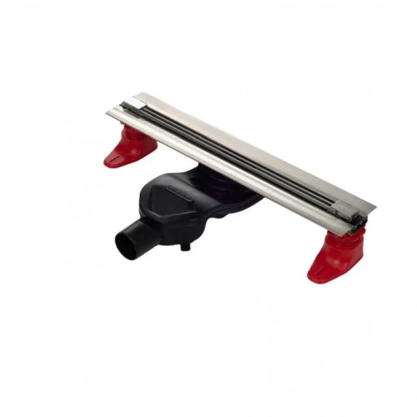 Душевой лоток BERGES Super Slim 50 см хром матовый 090178 (детальная фотография), душевой лоток