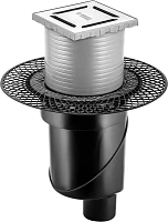 Душевой трап BERGES PLATZ Norma 10 см хром