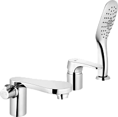 Смеситель для ванны, хром Lemark Shift LM4347C