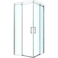 Душевой уголок BERGES Melita 100x100 см профиль хром сильвер
