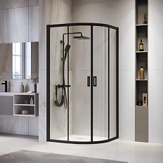 Душевой уголок RGW Passage PA-52B 100х100 см профиль черный