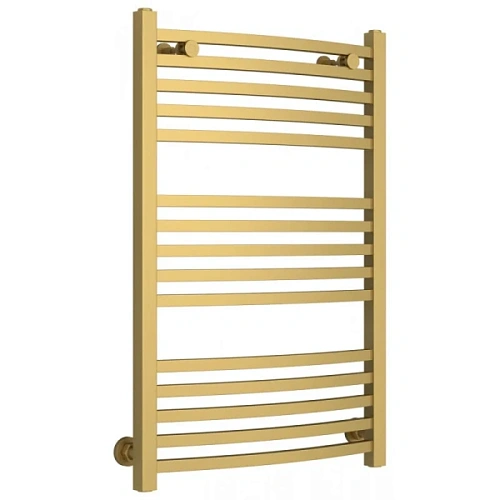 Полотенцесушитель водяной Сунержа Аркус 50х80 см матовое золото - фото 10