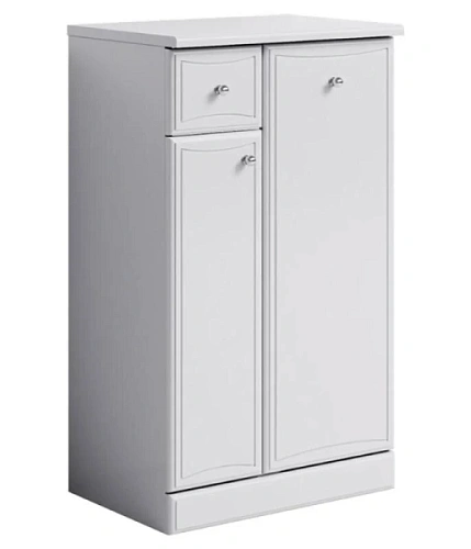 Тумба напольная Aqwella Барселона 50 см с бельевой корзиной - фото 4