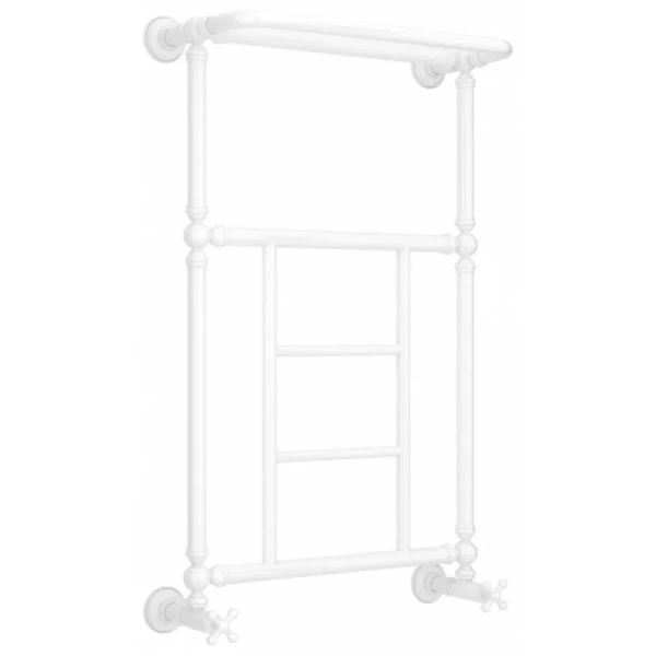 Полотенцесушитель водяной Сунержа Ренессанс 50х86 см белый 12-0282-8650 (детальная фотография)