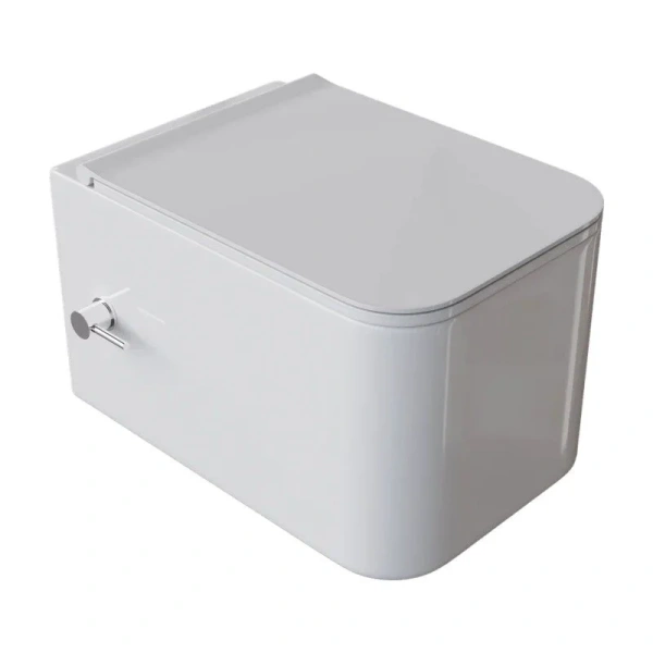 Унитаз подвесной Boheme Mane белый глянцевый 970-SET-2-W (детальная фотография)