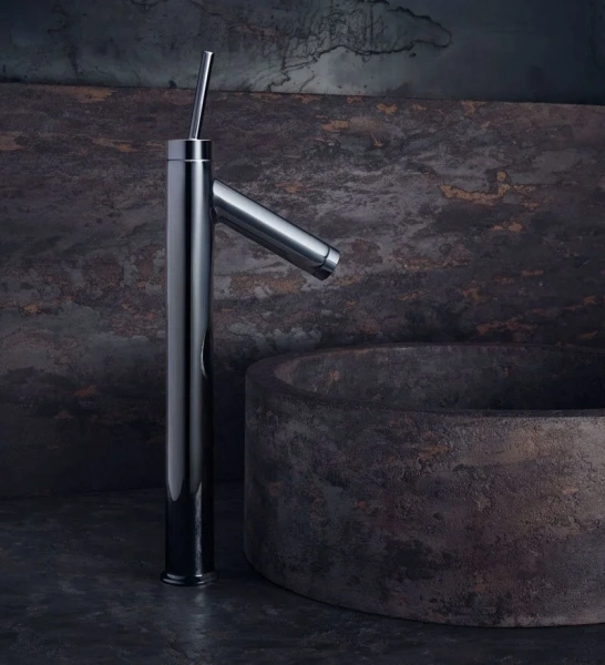 Смеситель для раковины Axor Starck 10129000 (детальная фотография), современные, hi-tech