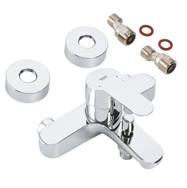 Смеситель для ванны Grohe Eurostyle Cosmopolitan 33591002 (детальная фотография), настенные