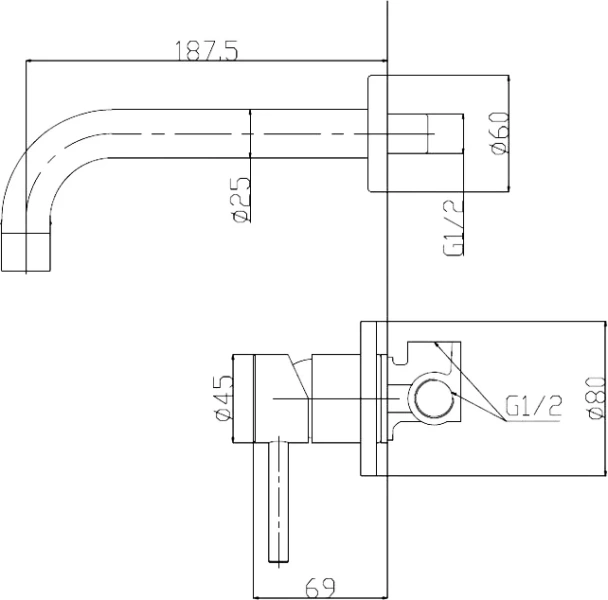 Смеситель для раковины BelBagno Etna сатин ETN-BLVM-2-IN (детальная фотография), для раковины