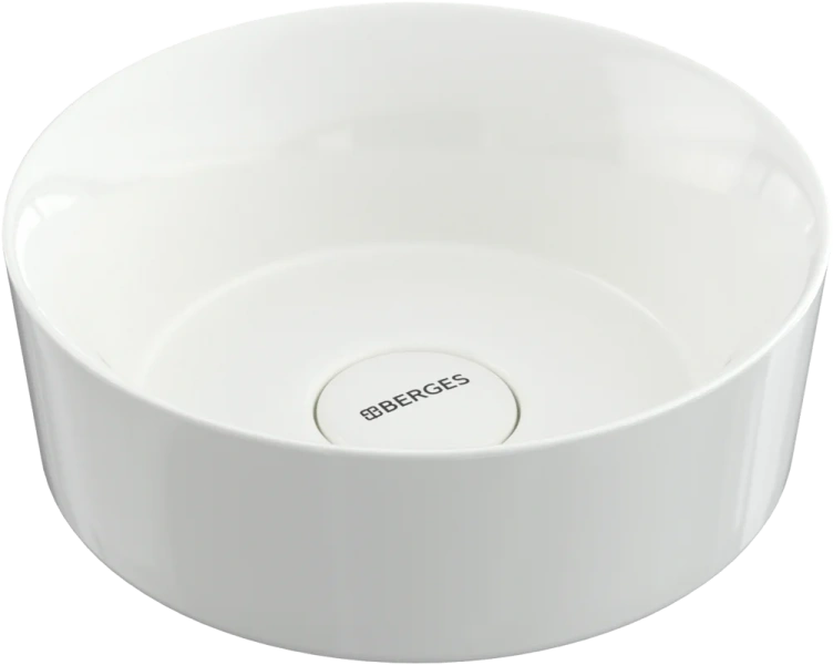 Раковина BERGES Mascon 38 см белая 181005 (детальная фотография)