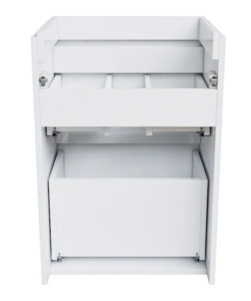 Тумба под раковину напольная IDDIS Zodiac 50 см белая ZOD5CBFi95 (детальная фотография), моноблок