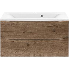 Тумба под раковину подвесная Vincea Mia 89 см V.Oak