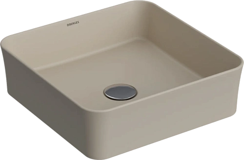 Раковина BERGES Ego 38 см матовый жасмин - фото 1