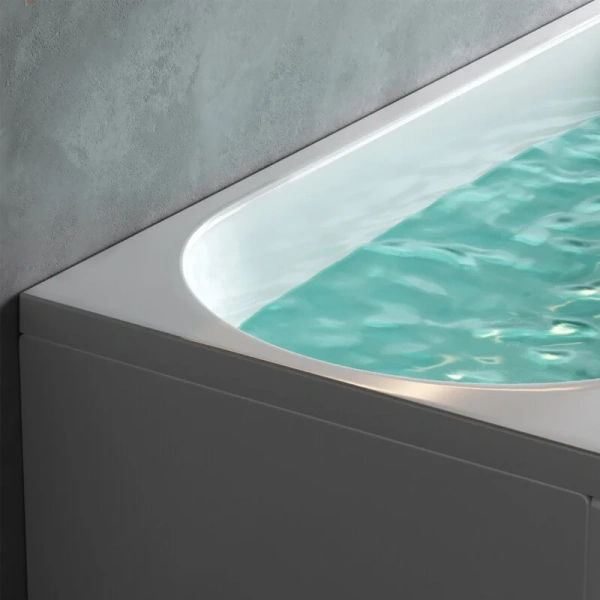 Ванна акриловая Am.Pm X-Joy W94A-150-070W-A1 150x70 приставная (детальная фотография), без гидромассажа, маленькие