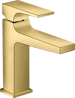 Смеситель для раковины Hansgrohe Metropol полированное золото