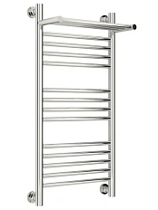 Полотенцесушитель водяной Сунержа Богема+ 40x80 см с полкой, хром