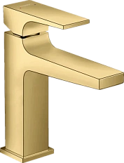 Смеситель для раковины Hansgrohe Metropol полированное золото