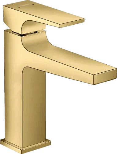 Смеситель для раковины Hansgrohe Metropol полированное золото - фото 3