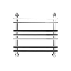Полотенцесушитель водяной Ника Bamboo 60x60 см хром