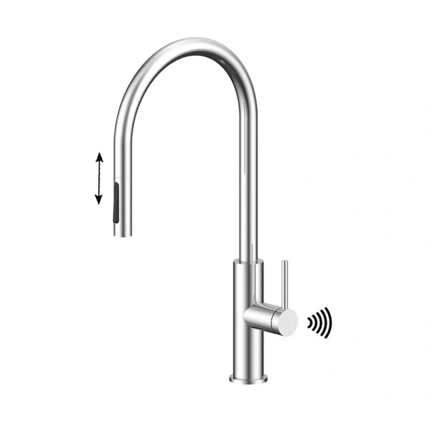 Смеситель для кухни Paulmark Senso хром Se215180-CR (детальная фотография)