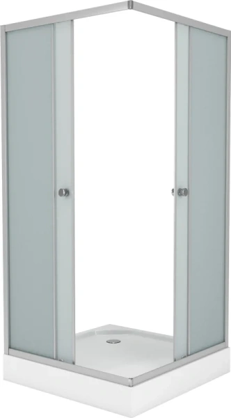 Душевой уголок Niagara Eco 80х80 см стекло матовое _0081422Q (детальная фотография), 80х80