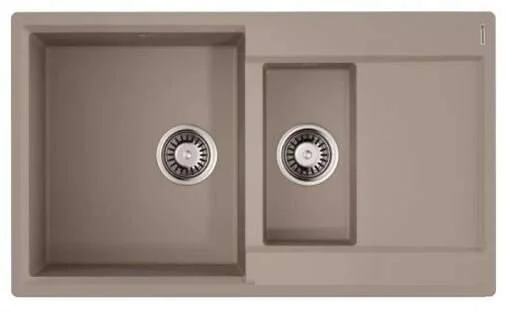 Мойка для кухни Omoikiri Daisen-86-2-SA 86 см бежевая 4993478 (детальная фотография)