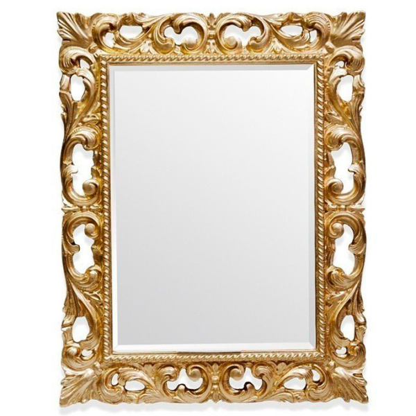 Зеркало для ванной, цвет глянцевое золото, Tiffany World TW03427oro.brillante (детальная фотография)