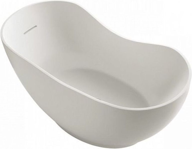 Ванна из искусственного камня Jacob Delafon Abrazo 170х80 см белая 1800K-00 (детальная фотография)