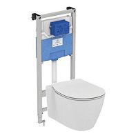 Унитаз с инсталляцией Ideal Standard ProSys Connect с крышкой, технология AquaBlade