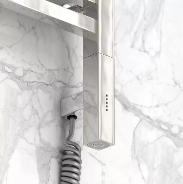 Полотенцесушитель электрический Сунержа Модус 3.0 30x120 см левый без покрытия 00-5700-1230 (детальная фотография), современные, hi-tech