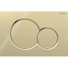 Клавиша смыва Geberit Sigma 01 латунь