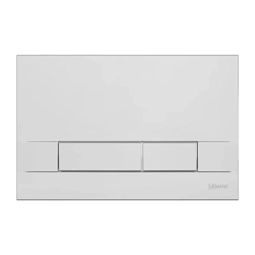 Клавиша смыва Lemark Bit механическая хром глянец - фото 1
