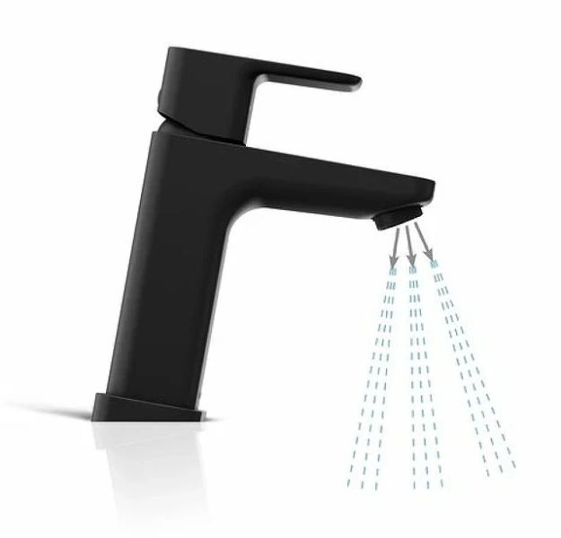 Смеситель для раковины Ravak 10° Free Standard TD F 012.20 без донного клапана X070148 (детальная фотография), черные