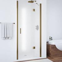 Душевая дверь профиль бронза стекло сатин Vegas-glass