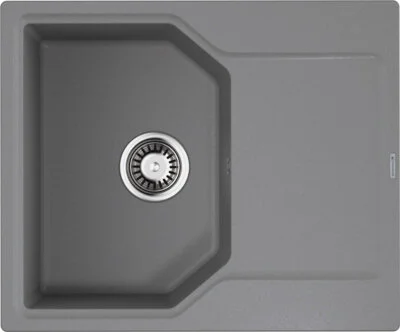Мойка для кухни Omoikiri Yonaka 61-GR 61 см leningrad grey 4993636 (детальная фотография)