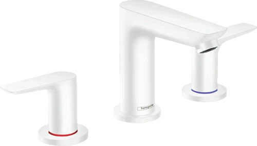 Смеситель для раковины Hansgrohe Talis E матовый белый - фото 2