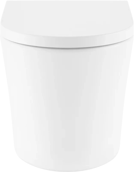 Унитаз напольный Lavinia Boho Biore с сиденьем микролифт 33040040 (детальная фотография), сиденье с микролифтом , с антивсплеском