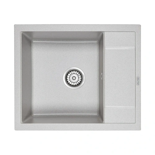 Мойка для кухни Paulmark Optimum 60 см серая - фото 7