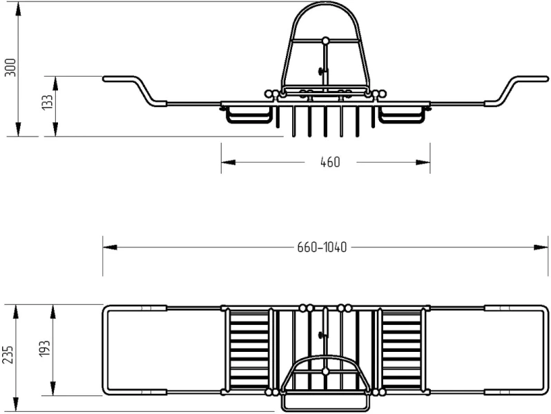 Решетка для ванной Migliore Complementi бронза 22005 (детальная фотография), классические, ретро