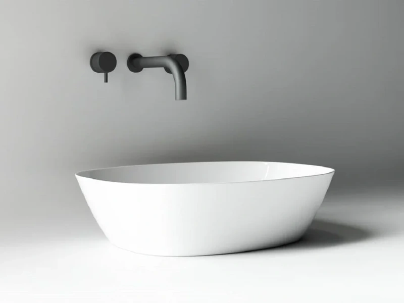 Раковина Ceramica Nova Element 50 см овальная CN5005 (детальная фотография), белые