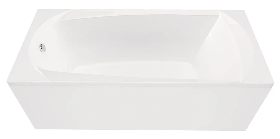 Ванна акриловая 1Marka Elegance 130х70 см прямоугольная 01эл1370 (детальная фотография), современныe, hi-tech