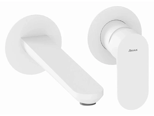 Смеситель для раковины Ravak Eleganta белый матовый - фото 2