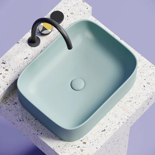 Раковина Ceramica Nova Element 50 см зеленая CN6052MLG (детальная фотография) index_1