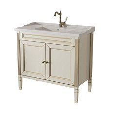 Тумба с раковиной напольная Caprigo Albion Promo 33319-В0 93 см с дверцами