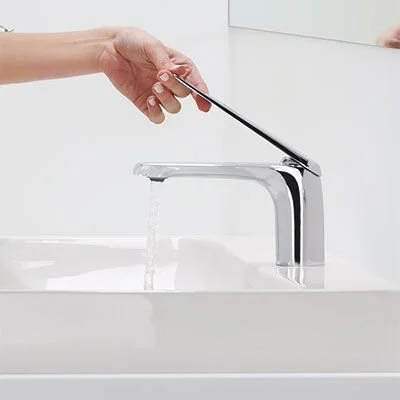 Смеситель для раковины Jacob Delafon Avid полированный никель E97345-BN (детальная фотография), другие