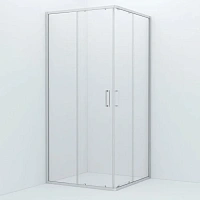 Душевой уголок IDDIS Zodiac 90х90 см глянцевый алюминиевый профиль