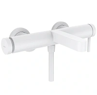 Смеситель для ванны Hansgrohe Finoris белый матовый