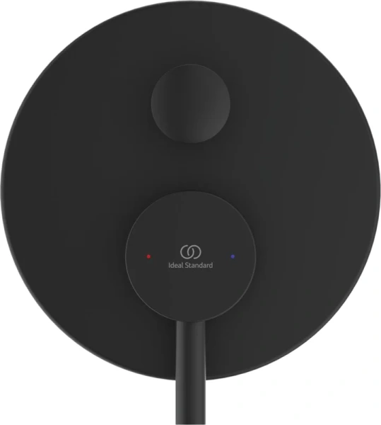 Смеситель для душа Ideal Standard Ceraline черный матовый A6939XG (детальная фотография), современные, hi-tech