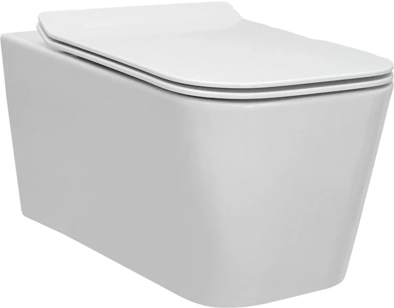 Унитаз с инсталляцией BERGES Floe кнопка хром 043223 (детальная фотография), по запросу index_2