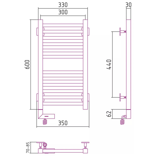 Схема (детальная фотография), современные, hi-tech
